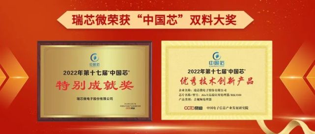 Rockchip gewann den „Special Achievement Award“ von China Core und RK3588 gewann den Preis für hervorragende technologische Innovationsprodukte