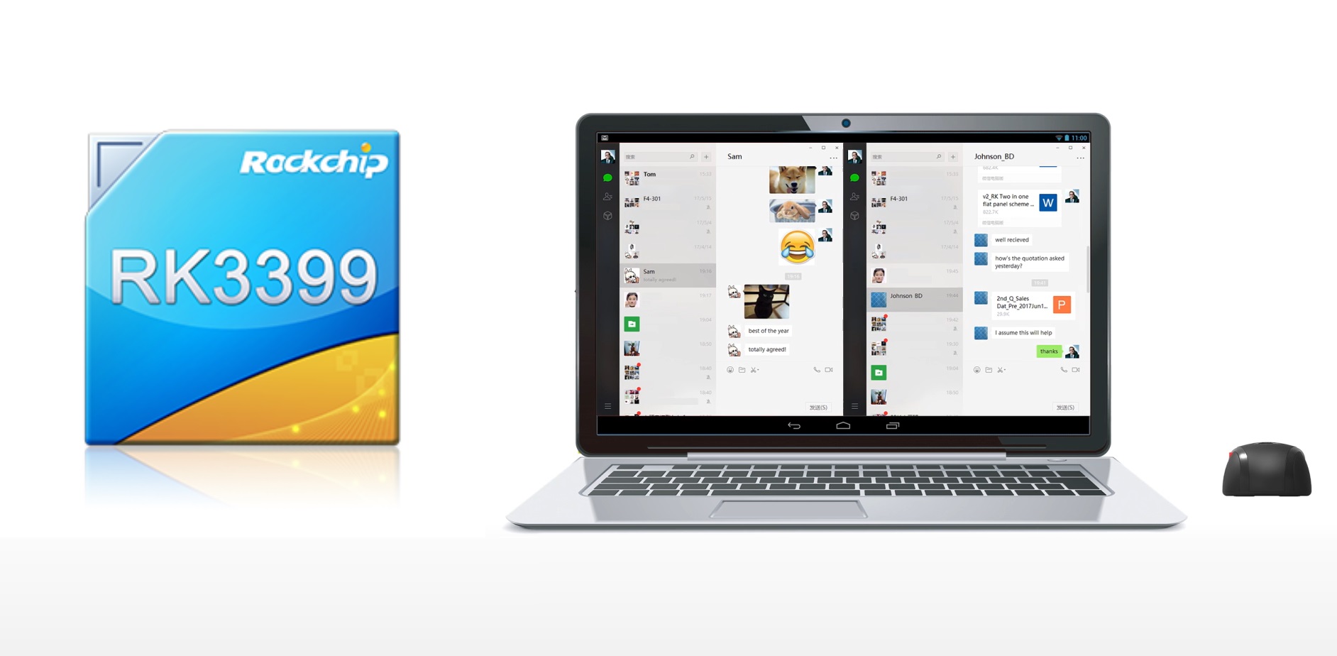 Überlegener SoC RK3399 für PC-ähnliche Produkte!