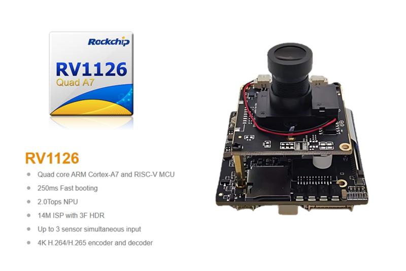 Das IP-Kameramodul RV1126 bringt die Überwachung auf die nächste Ebene