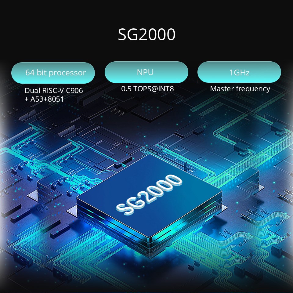 SG2000 Development Board, RISC-V C906 Arm, für Linux-Lernen