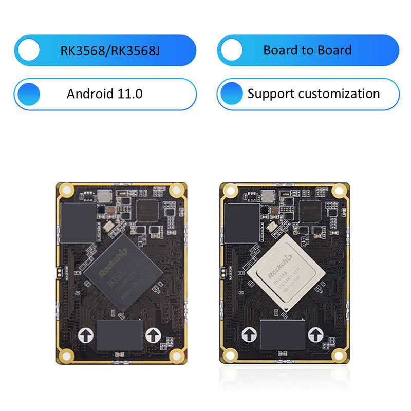 RK3568J RK3568 Vorstand, um SOM Core Board zu steigen